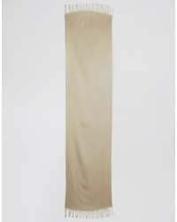 hellbeige geflochtener Schal von Asos