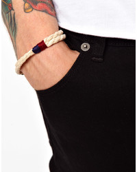 hellbeige geflochtenes Armband