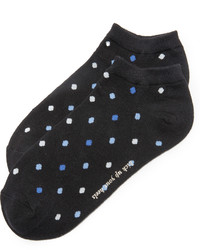 hellbeige gepunktete Socken von Kate Spade