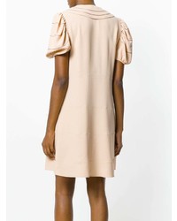 hellbeige gerade geschnittenes Kleid von Chloé