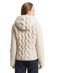 hellbeige gesteppte Jacke von Tom Tailor