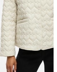 hellbeige gesteppte Jacke von Vila