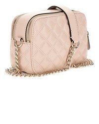 hellbeige gesteppte Taschen von GUESS