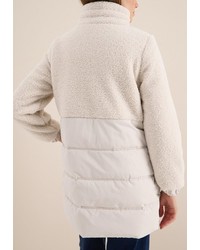hellbeige gesteppter Mantel von Cecil