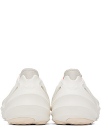 hellbeige Gummi niedrige Sneakers von adidas Originals