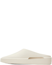 hellbeige Gummi Slipper von Fear Of God