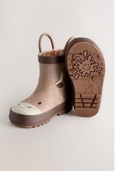 hellbeige Gummistiefel von next