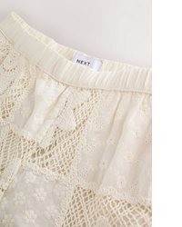 hellbeige Häkelshorts von NEXT