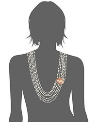 hellbeige Halskette von Amedeo