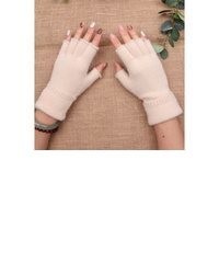hellbeige Handschuhe von MIRROSI