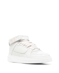 hellbeige hohe Sneakers aus Leder von Represent