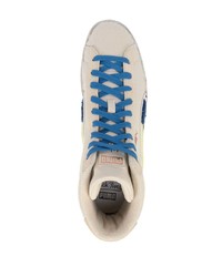 hellbeige hohe Sneakers aus Leder von Puma