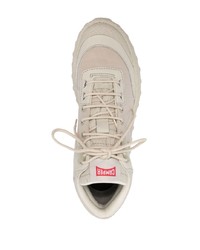 hellbeige hohe Sneakers aus Leder von Camper