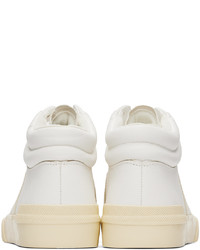 hellbeige hohe Sneakers aus Leder von Veja