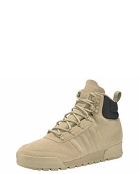 hellbeige hohe Sneakers aus Wildleder von adidas Originals