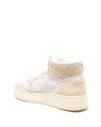 hellbeige hohe Sneakers aus Wildleder von AUTRY