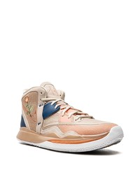 hellbeige hohe Sneakers aus Wildleder von Nike