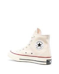 hellbeige hohe Sneakers von Converse