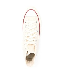 hellbeige hohe Sneakers von Converse