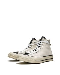 hellbeige hohe Sneakers von Converse