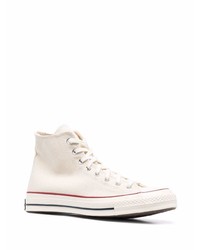 hellbeige hohe Sneakers von Converse