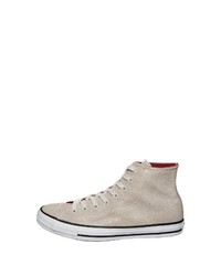 hellbeige hohe Sneakers von Converse