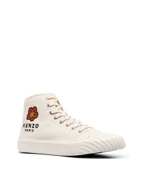 hellbeige hohe Sneakers von Kenzo