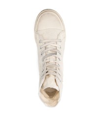 hellbeige hohe Sneakers von Balenciaga