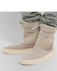 hellbeige hohe Sneakers von Fear Of God