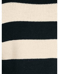 hellbeige horizontal gestreifte Strickjacke von ASHLEY BROOKE by Heine