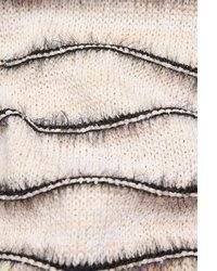 hellbeige horizontal gestreifter Pullover von RABE