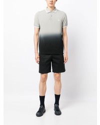 hellbeige horizontal gestreiftes Polohemd von Fred Perry