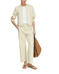hellbeige Hose von Comma
