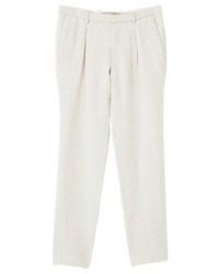 hellbeige Hose von Mango