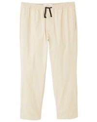 hellbeige Hose von Mango