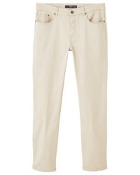 hellbeige Hose von Mango