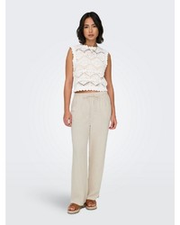 hellbeige Hose von Only