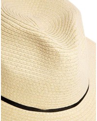 hellbeige Hut von Asos
