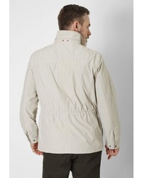 hellbeige Jacke mit einer Kentkragen und Knöpfen von S4 JACKETS