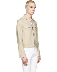 hellbeige Jacke von Maison Margiela