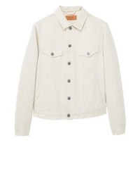 hellbeige Jacke von Mango