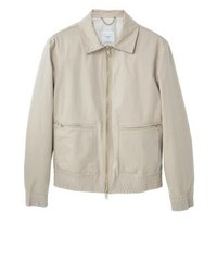 hellbeige Jacke von Mango