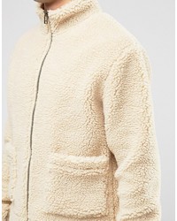 hellbeige Jacke von Weekday