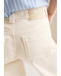 hellbeige Jeans von Cecil