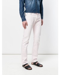 hellbeige Jeans von Saint Laurent