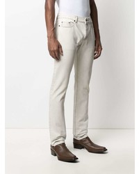 hellbeige Jeans von Saint Laurent