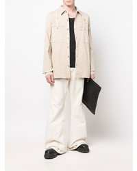 hellbeige Jeans von Rick Owens DRKSHDW