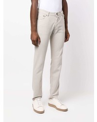 hellbeige Jeans von Moorer