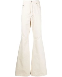 hellbeige Jeans von Rick Owens DRKSHDW