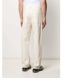 hellbeige Jeans von Jil Sander